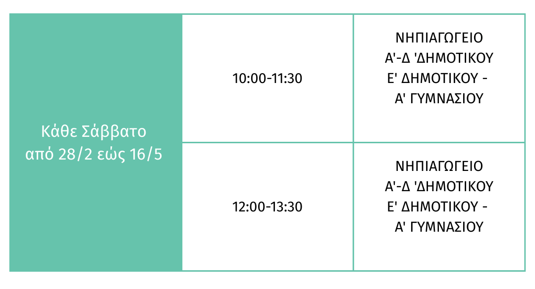 Πρόγραμμα Κομοτηνή